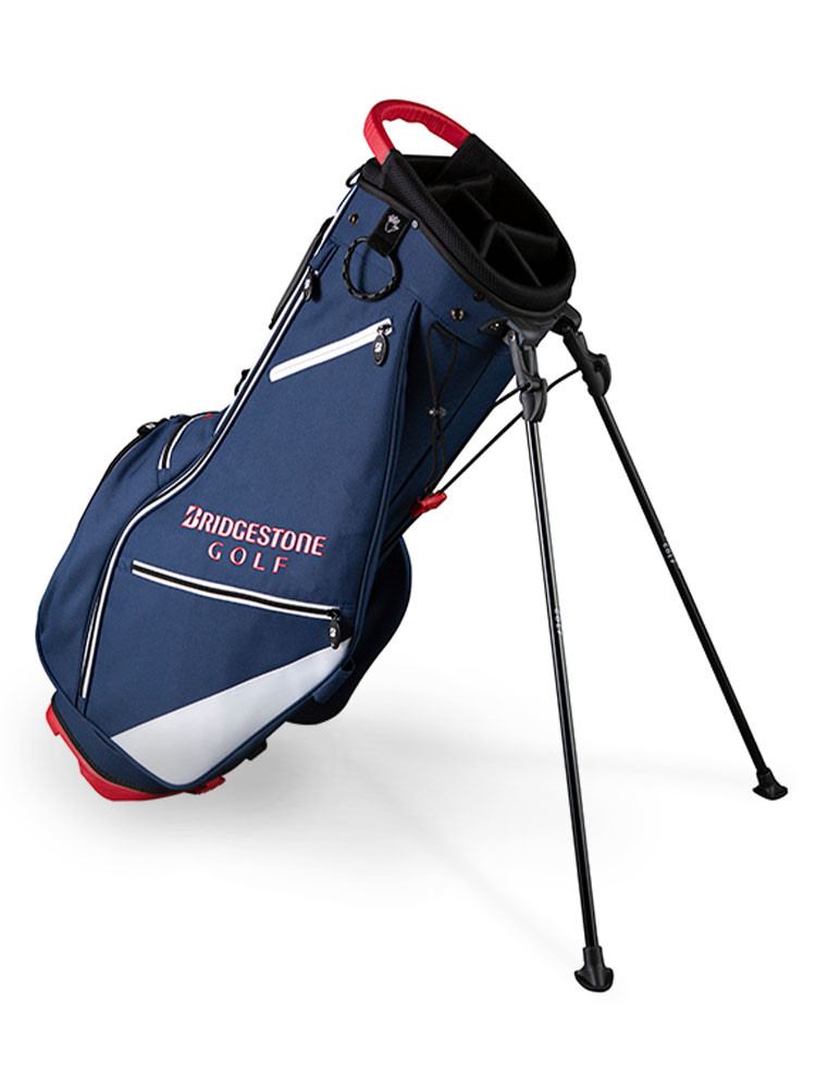 Bridgestone Lightweight Golf Stand Bag Navy GolfBox